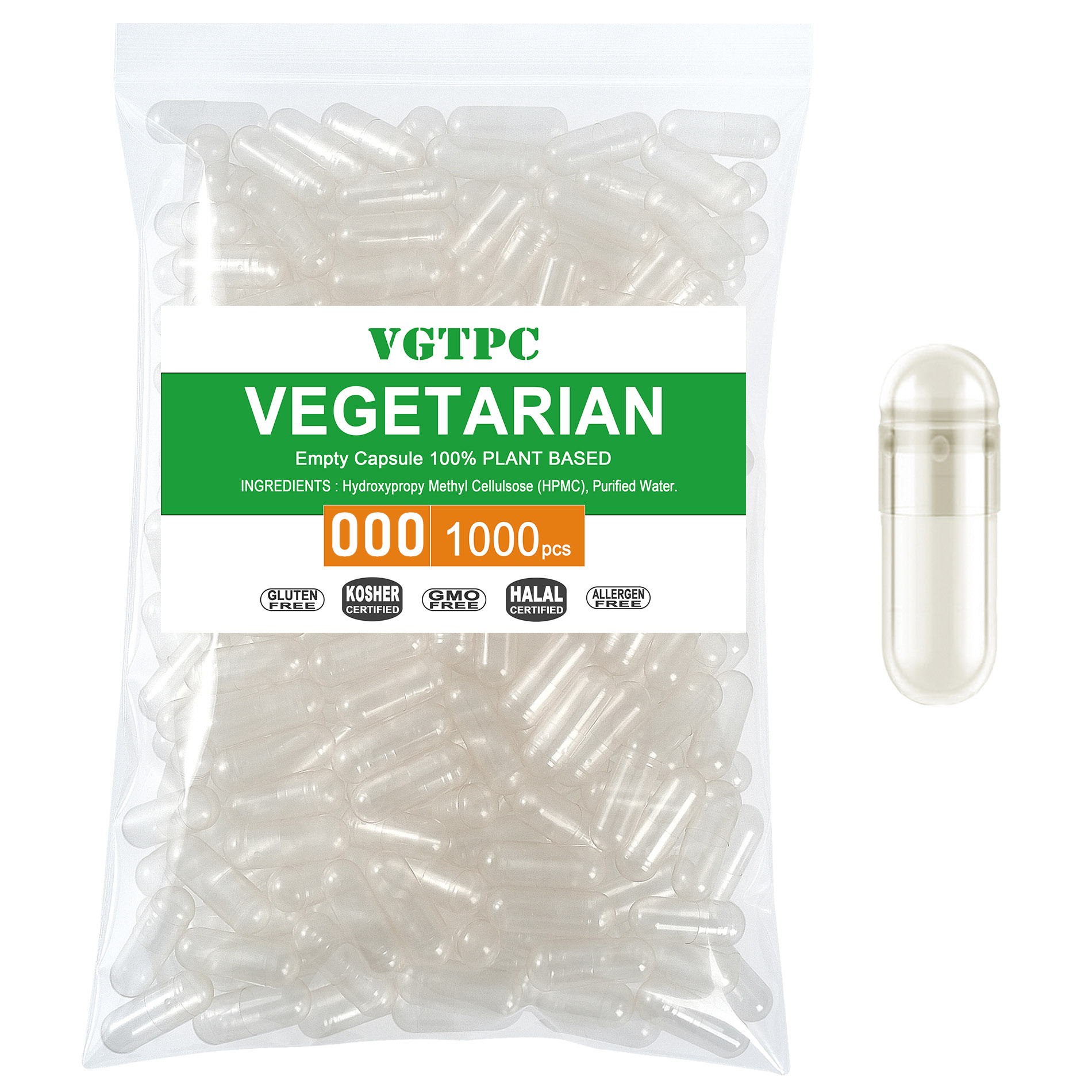 Valerian Root Capsule - 1000 pezzi taglia 1 # 4