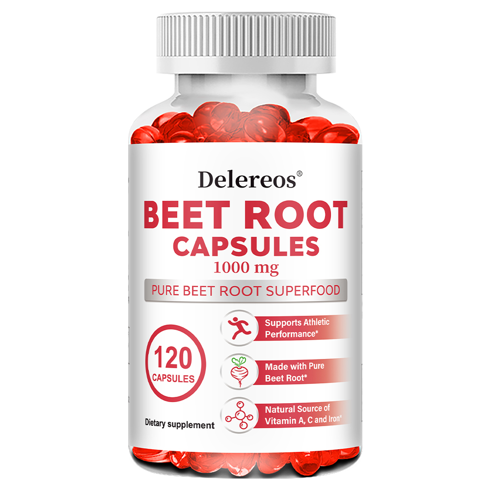 Valerian Root Capsule - Capsule di Barbabietola Biologica 1000mg, Supporta