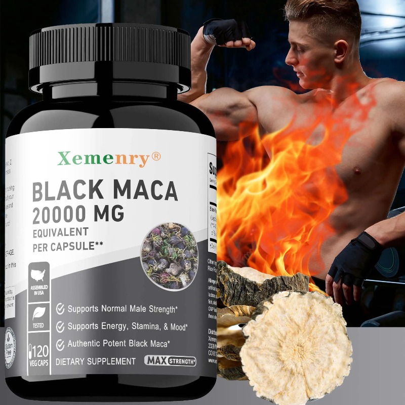 Herbal Queen - Potente Integratore di Maca Nera per