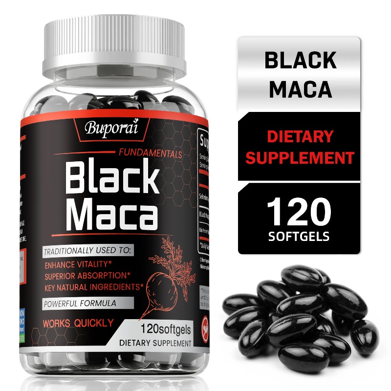 Herbal Queen - Integratore di Maca Nera - Aumenta