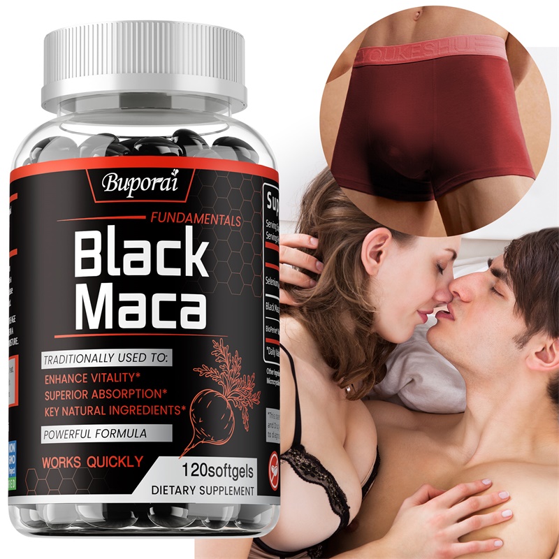 Herbal Queen - Integratore di maca nera: aumenta la
