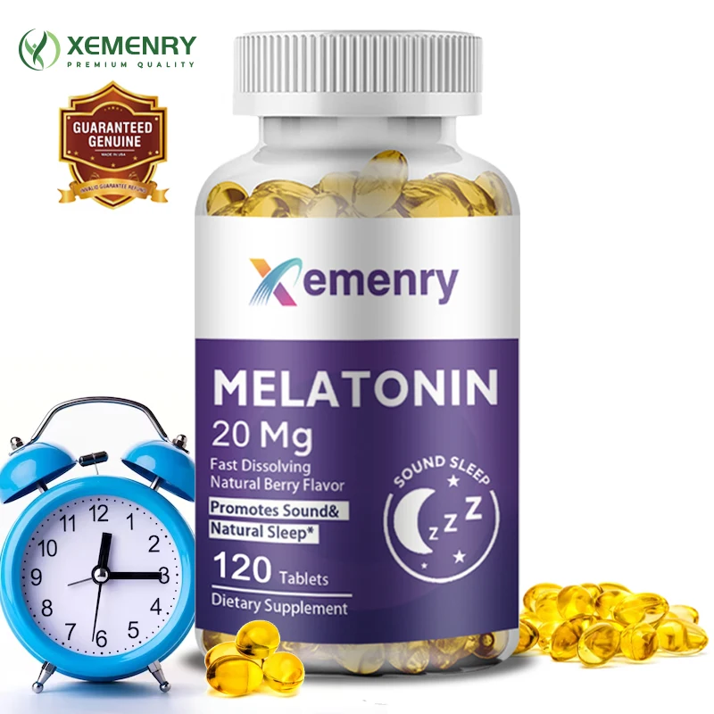 Valerian Root Capsule - I softgels di melatonina per adulti