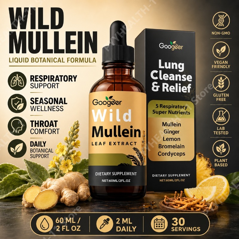 Herbal Wellness Liquid - Gocce Liquide di Verbasco con Miscela