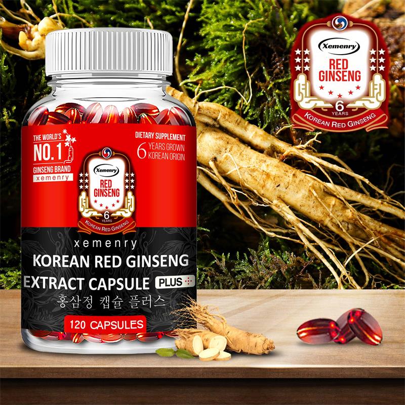 Valerian Root Capsule - Integratore coreano al ginseng rosso: supporta