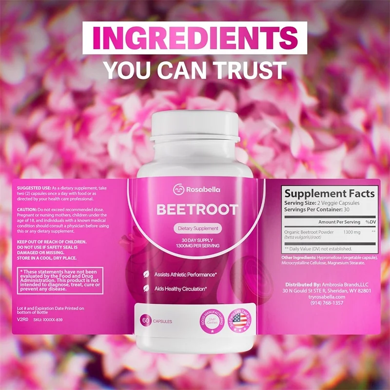 Rote di barbabietola biologich - Valerian Root Capsule recensione e prezzo