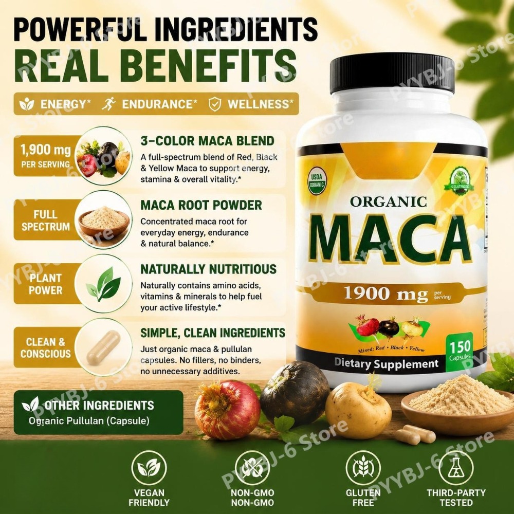 Capsule di Radice di Maca Biol - Herbal Queen recensione e prezzo