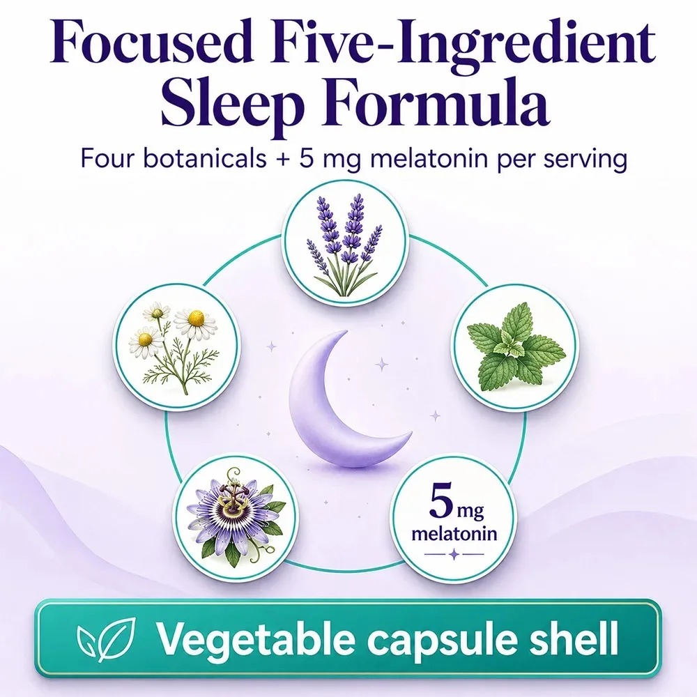 Melatonina 5g + Radice di Vale - Valerian Root Capsule recensione e prezzo