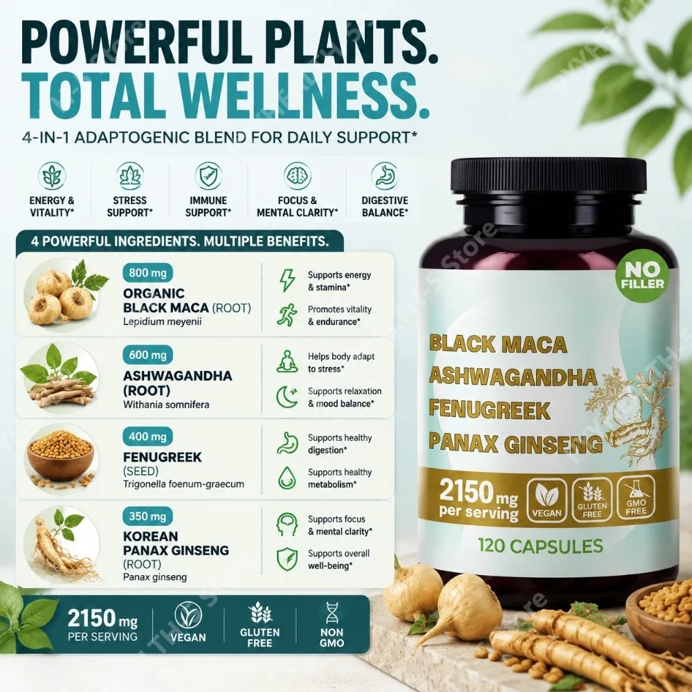 Capsule 4-in-1 di Maca Nera Bi - Valerian Root Capsule recensione e prezzo
