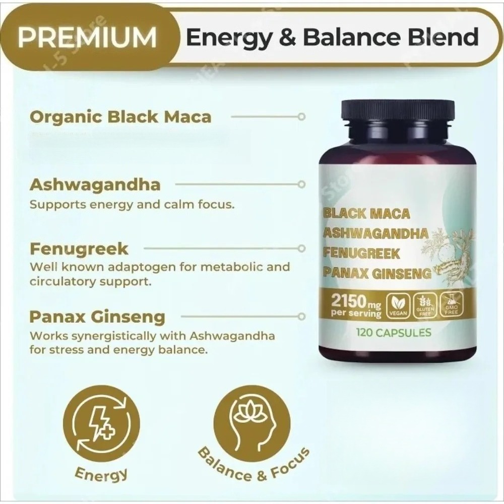 Capsule 4-in-1 di Maca Nera Bi - Valerian Root Capsule recensione e prezzo