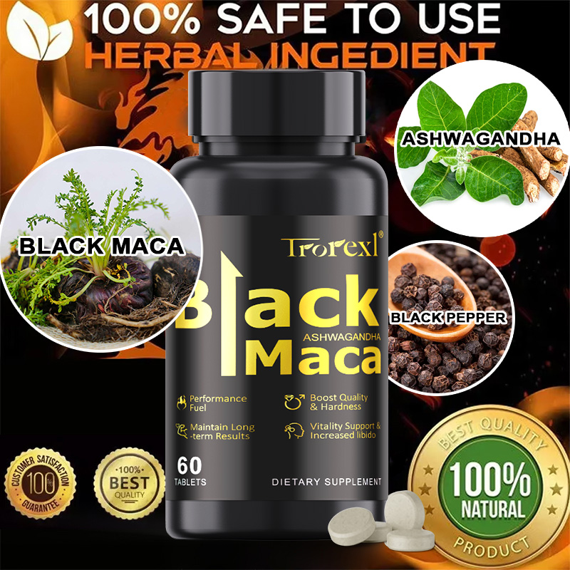 Compresse di maca nera natural - Herbal Queen recensione e prezzo
